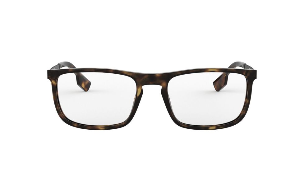 Burberry BE2288 Progressive Prescription Eyeglasses, 53mm, Dark Havana, BE2288-3002-53-PRO
