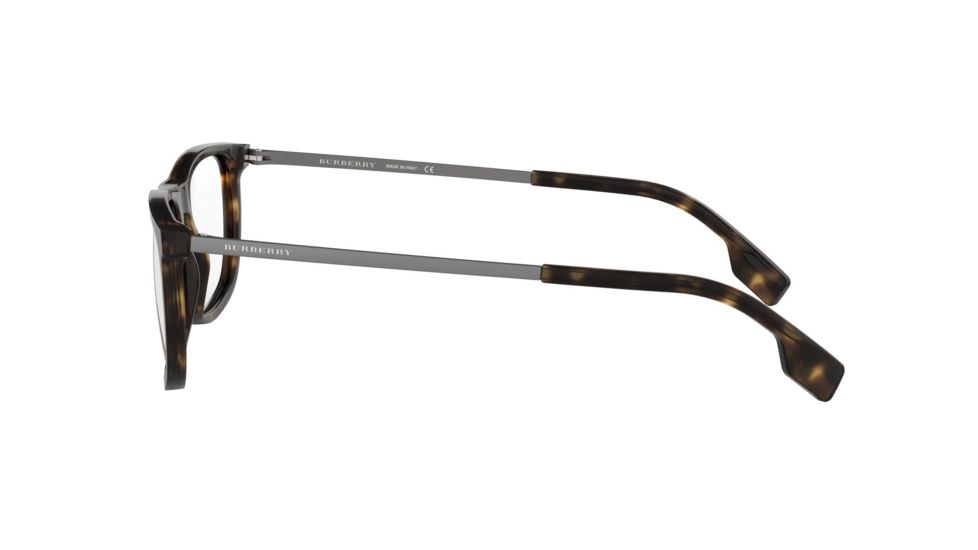 Burberry BE2288 Progressive Prescription Eyeglasses, 53mm, Dark Havana, BE2288-3002-53-PRO