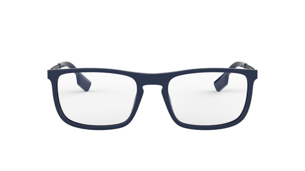 Burberry BE2288 Progressive Prescription Eyeglasses, 53mm, Blue, BE2288-3770-53-PRO