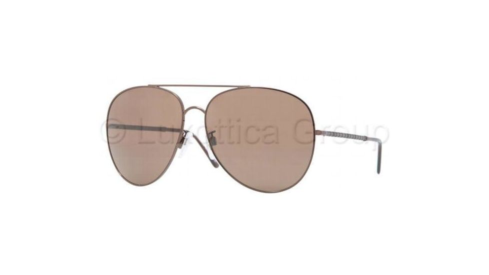 Burberry BE3051 Bifocal Prescription Sunglasses BE3051-106373-6114 - Frame Color Brown, Lens Diameter 61 mm