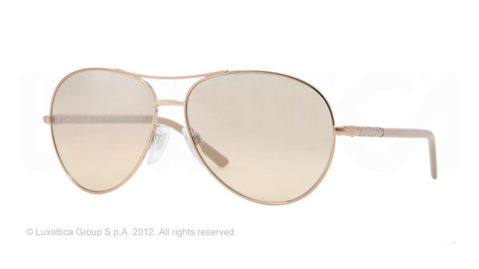 Burberry BE3053 Single Vision Prescription Sunglasses BE3053-11293D-57 - 