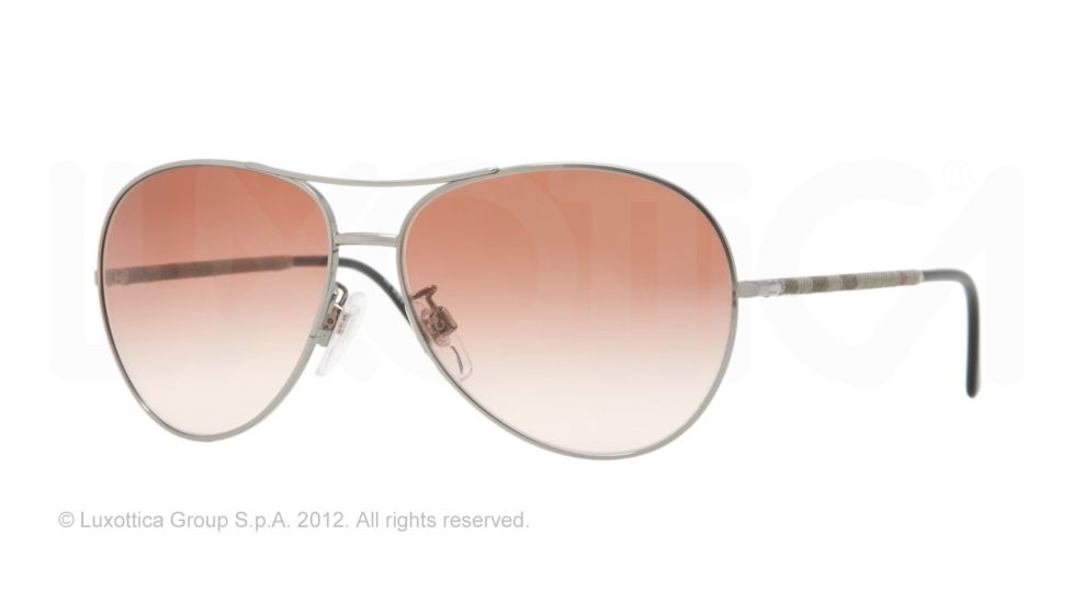 Burberry BE3056 Progressive Prescription Sunglasses BE3056-114213-57 - 