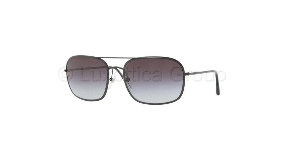 Burberry BE3061 Single Vision Prescription Sunglasses BE3061-10078G-5919 - Lens Diameter 59 mm, Frame Color Matte Black