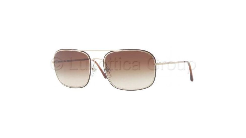 Burberry BE3061 Single Vision Prescription Sunglasses BE3061-114513-5919 - Frame Color Burberry Gold, Lens Diameter 59 mm