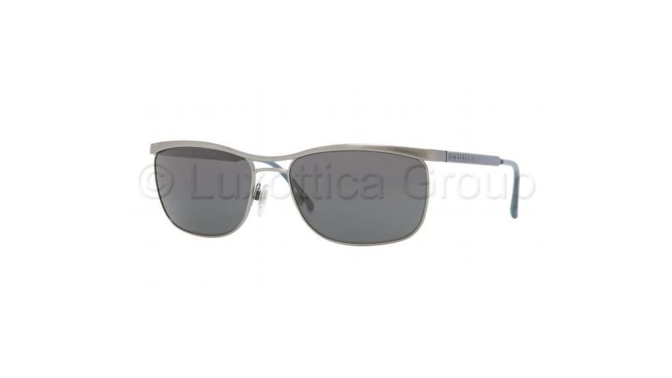 Burberry BE3065 Progressive Prescription Sunglasses BE3065-100887-5817 - Lens Diameter 58 mm, Frame Color Brushed Gunmetal