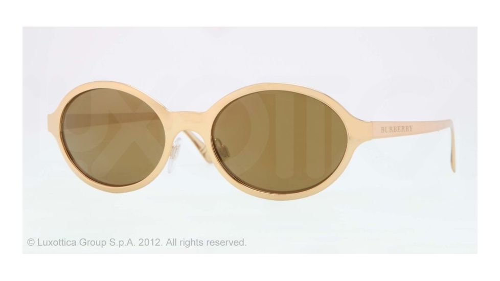 Burberry BE3069 Bifocal Prescription Sunglasses BE3069-10175A-52 - Lens Diameter 52 mm, Lens Diameter 52 mm, Frame Color Gold