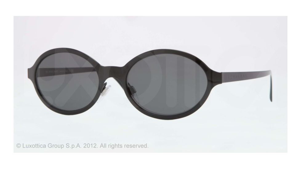 Burberry BE3069 Bifocal Prescription Sunglasses BE3069-118087-52 - Lens Diameter 52 mm, Lens Diameter 52 mm, Frame Color Black