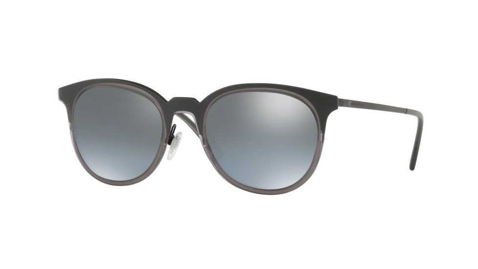 Burberry BE3093 Bifocal Prescription Sunglasses BE3093-1007Z6-52 - Lens Diameter 52 mm, Frame Color Matte Grey