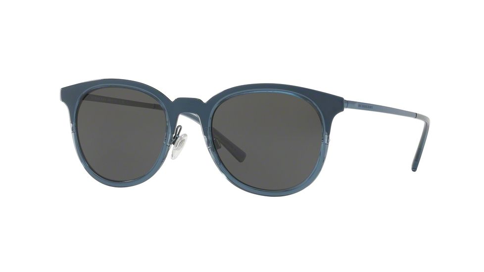Burberry BE3093 Bifocal Prescription Sunglasses BE3093-12485V-52 - Lens Diameter 52 mm, Frame Color Blue