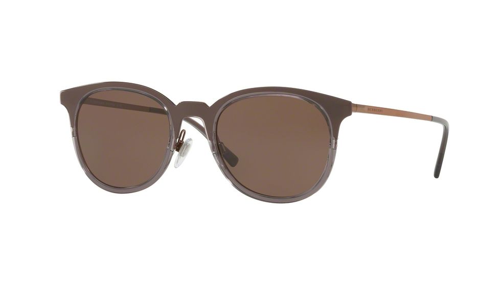Burberry BE3093 Bifocal Prescription Sunglasses BE3093-12495W-52 - Lens Diameter 52 mm, Frame Color Grey