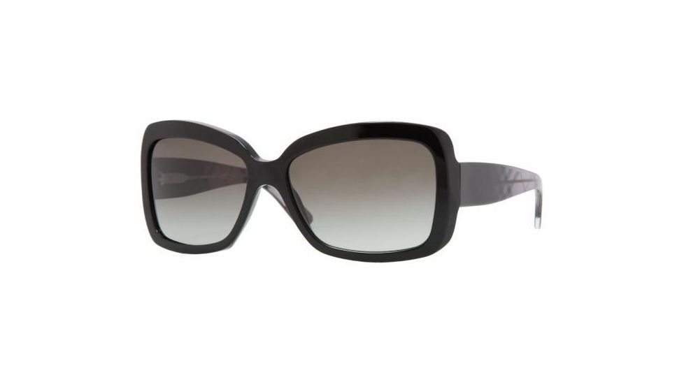 Burberry BE4074 Progressive Sunglasses - Black Frame / 58 mm Prescription Lenses, 316411-5815