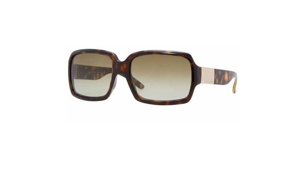 Burberry BE4076 Sunglasses, Tortoise Frame, Brown Gradient #300213