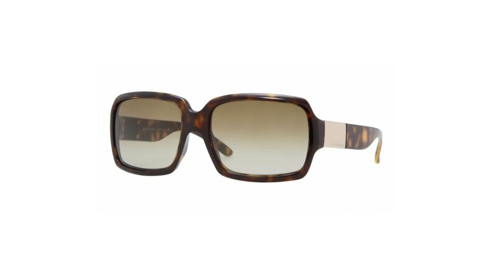 Burberry BE4076 Single Vision Sunglasses, Tortoise Frame, Brown Gradient 300213-5616