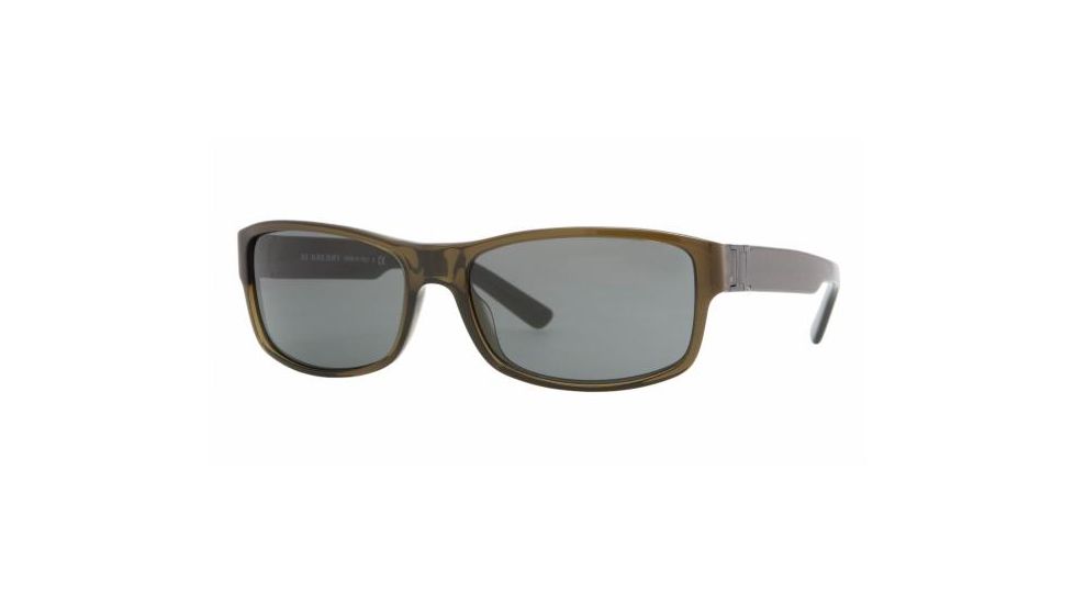 Burberry BE4090 #301087 - Olive Green Gray Frame