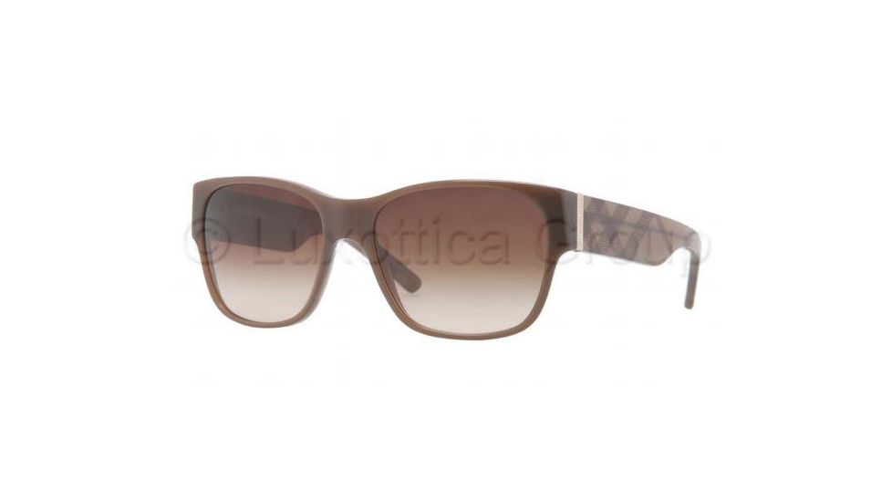 Burberry BE4104M Progressive Prescription Sunglasses BE4104M-323713-5516 - Lens Diameter 55 mm, Frame Color Brown