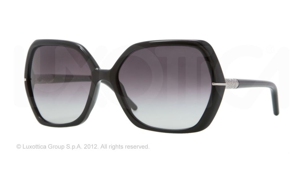 Burberry BE4107 Single Vision Prescription Sunglasses BE4107-30018G-60 - 