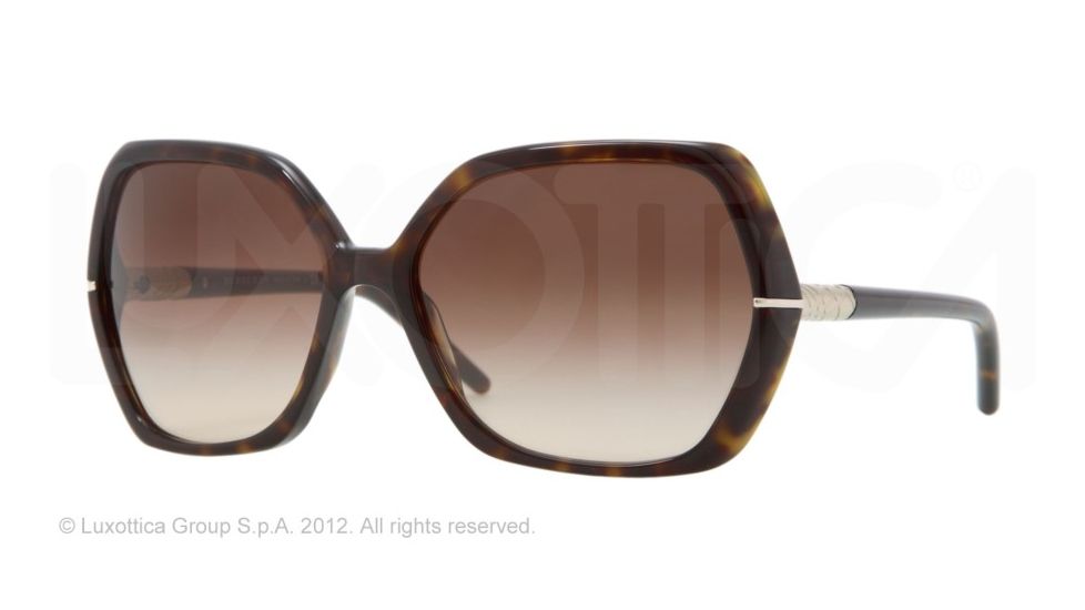 Burberry BE4107 Single Vision Prescription Sunglasses BE4107-300213-60 - Lens Diameter 60 mm, Frame Color Dark Tortoise
