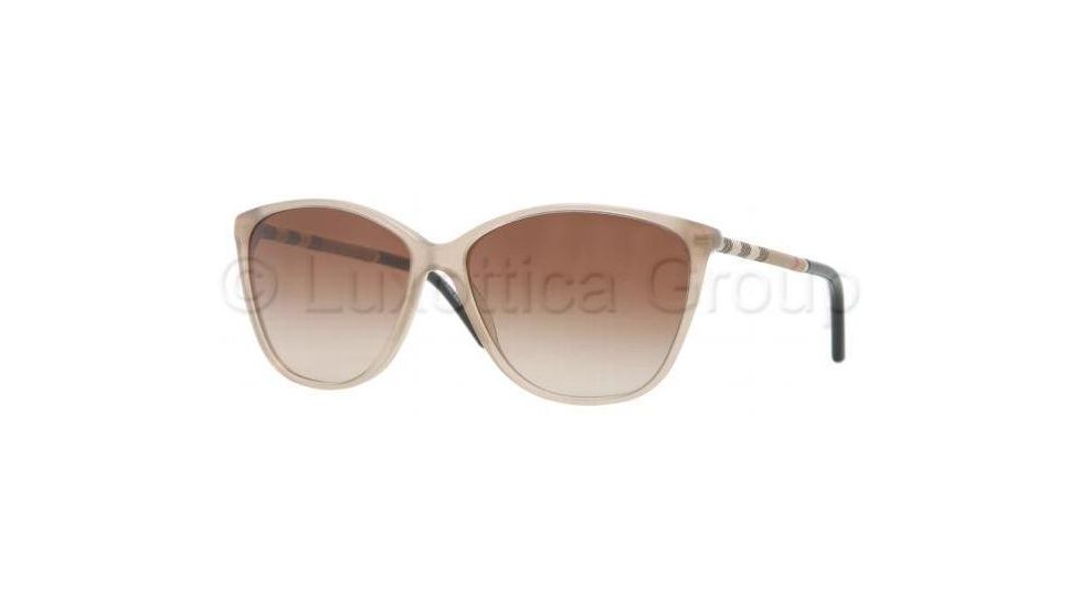 Burberry BE4117 Progressive Prescription Sunglasses BE4117-301213-5814 - Lens Diameter 58 mm, Frame Color Sand