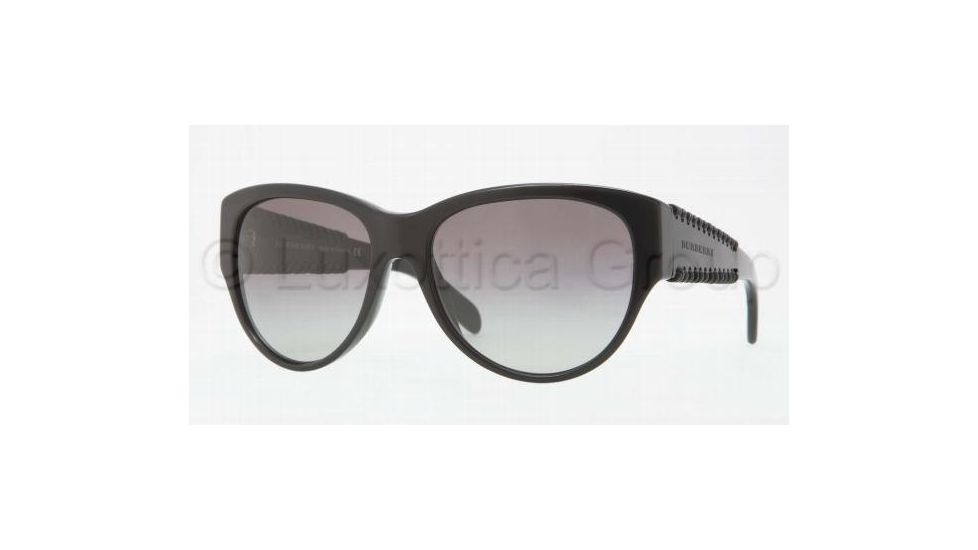 Burberry BE4121Q Bifocal Prescription Sunglasses BE4121Q-300111-5817 - Lens Diameter 58 mm, Frame Color Black