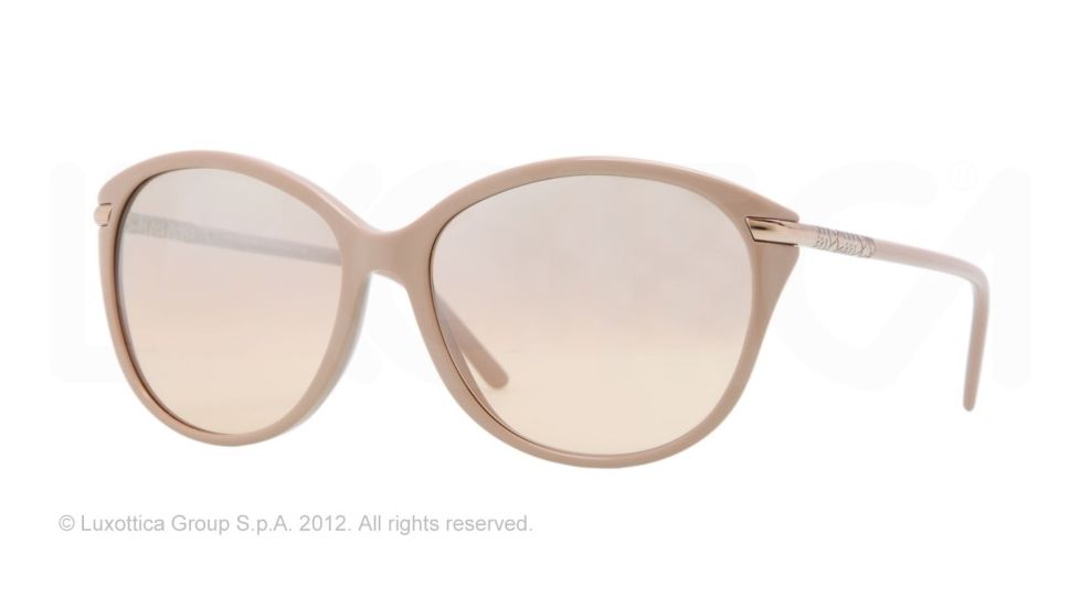 Burberry BE4125 Bifocal Prescription Sunglasses BE4125-32813D-58 - Lens Diameter 58 mm, Frame Color Nude