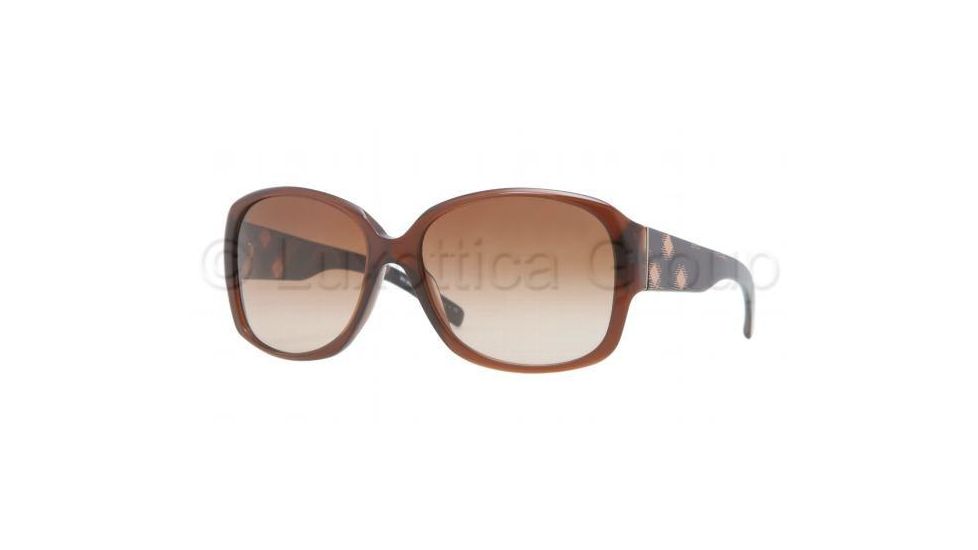 Burberry BE4128 Single Vision Prescription Sunglasses BE4128-301113-5916 - Lens Diameter 59 mm, Frame Color Brown