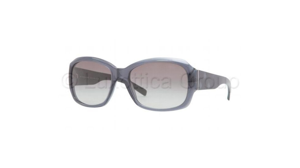 Burberry BE4129 Single Vision Prescription Sunglasses BE4129-301311-5617 - Lens Diameter 56 mm, Frame Color Transparent Blue
