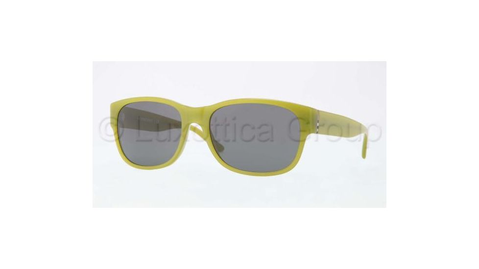 Burberry BE4135 Progressive Prescription Sunglasses BE4135-337487-5818 - Lens Diameter 58 mm, Frame Color Green