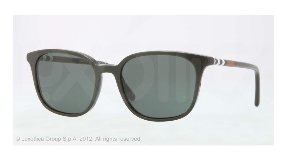Burberry BE4144 Progressive Prescription Sunglasses BE4144-339271-54 - Lens Diameter 54 mm, Lens Diameter 54 mm, Frame Color Dark Green