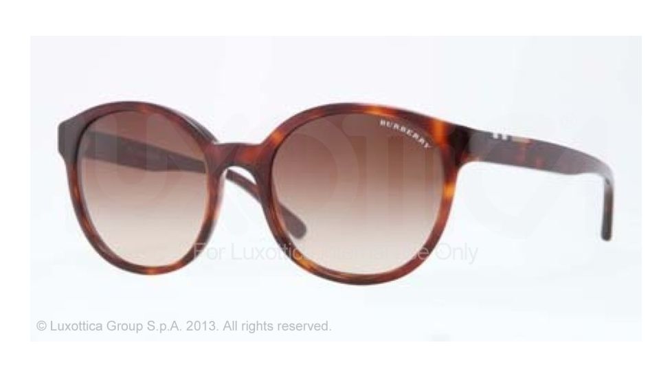 Burberry BE4151 Progressive Prescription Sunglasses BE4151-334913-52 - Lens Diameter 52 mm, Frame Color Havana