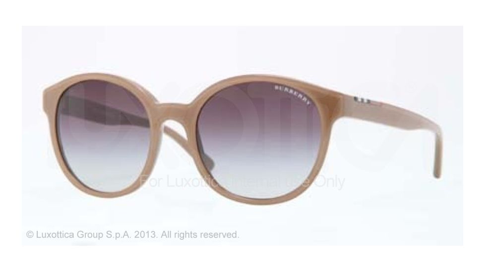 Burberry BE4151 Progressive Prescription Sunglasses BE4151-34238G-52 - Lens Diameter 52 mm, Frame Color Top Trasparent/brown