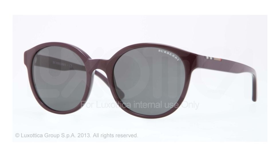 Burberry BE4151 Progressive Prescription Sunglasses BE4151-342487-52 - Lens Diameter 52 mm, Frame Color Violet