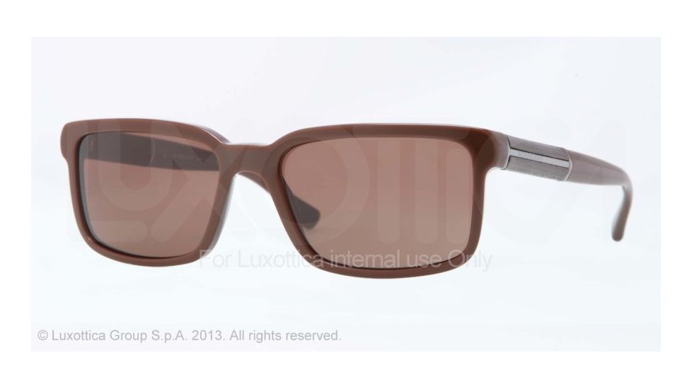 Burberry BE4158 Progressive Prescription Sunglasses BE4158-340473-56 - Lens Diameter 56 mm, Frame Color Brown