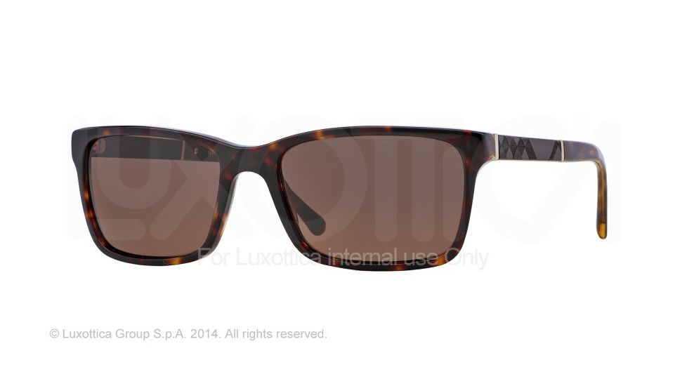 Burberry BE4162 Single Vision Prescription Sunglasses BE4162-300273-58 - Lens Diameter 58 mm, Frame Color Dark Havana