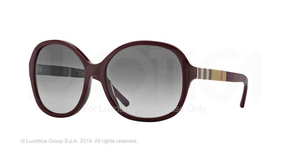 Burberry BE4178 Bifocal Prescription Sunglasses BE4178-340311-58 - Lens Diameter 58 mm, Frame Color Bordeaux