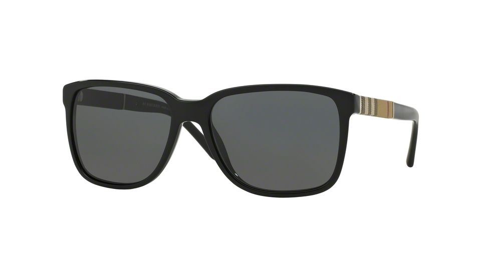 Burberry BE4181 Progressive Prescription Sunglasses BE4181-300187-58 - Lens Diameter 58 mm, Frame Color Black