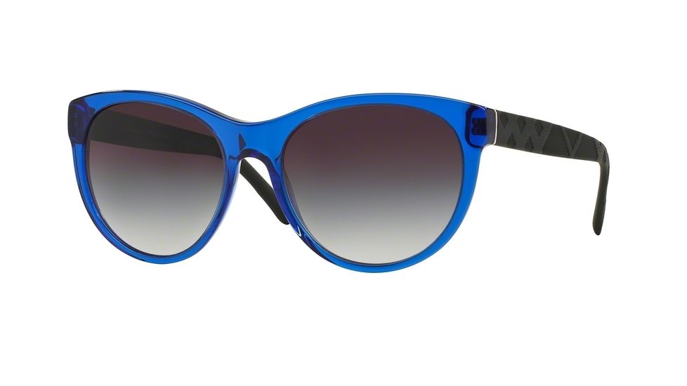 Burberry BE4182 Bifocal Prescription Sunglasses BE4182-34978G-56 - Lens Diameter 56 mm, Frame Color Blue