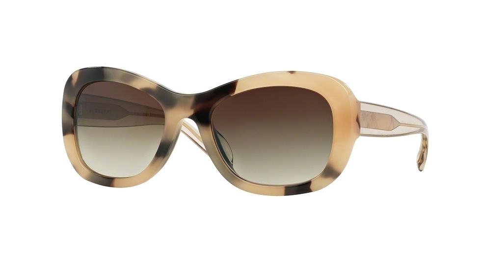 Burberry BE4189 Bifocal Prescription Sunglasses BE4189-350213-54 - Lens Diameter 54 mm, Frame Color Light Horn