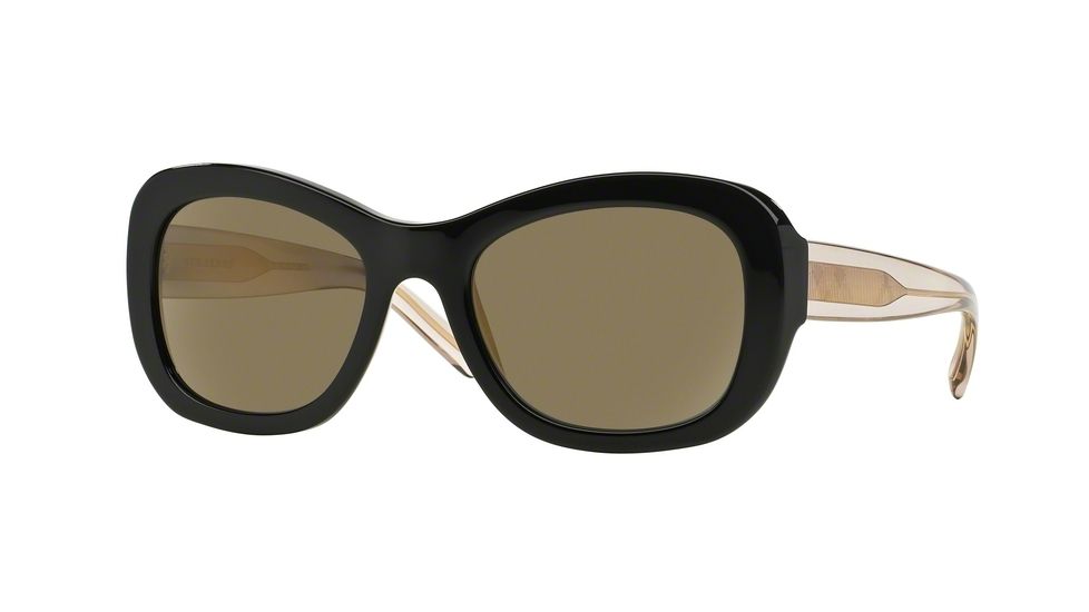 Burberry BE4189 Bifocal Prescription Sunglasses BE4189-35074T-54 - Lens Diameter 54 mm, Frame Color Black