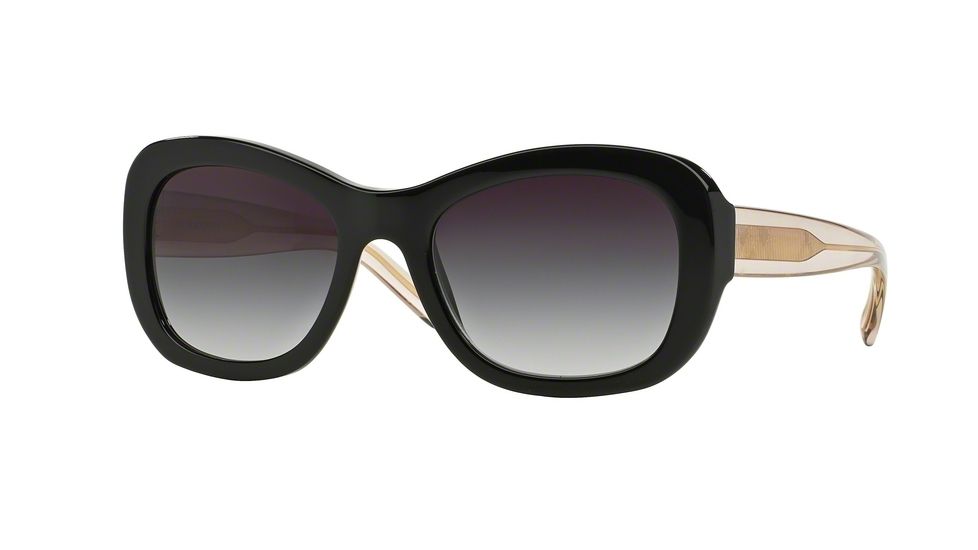 Burberry BE4189 Bifocal Prescription Sunglasses BE4189-35078G-54 - Lens Diameter 54 mm, Frame Color Black