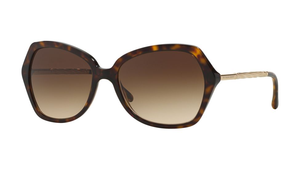 Burberry BE4193 Progressive Prescription Sunglasses BE4193-300213-57 - Lens Diameter 57 mm, Frame Color Dark Havana