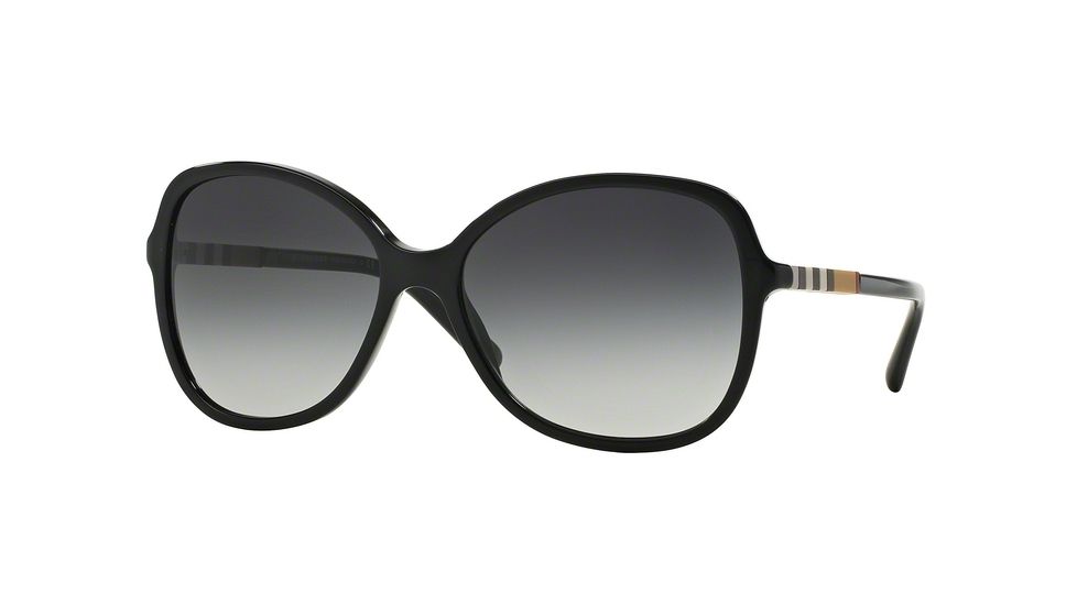 Burberry BE4197 Bifocal Prescription Sunglasses BE4197-30018G-58 - Lens Diameter 58 mm, Frame Color Black