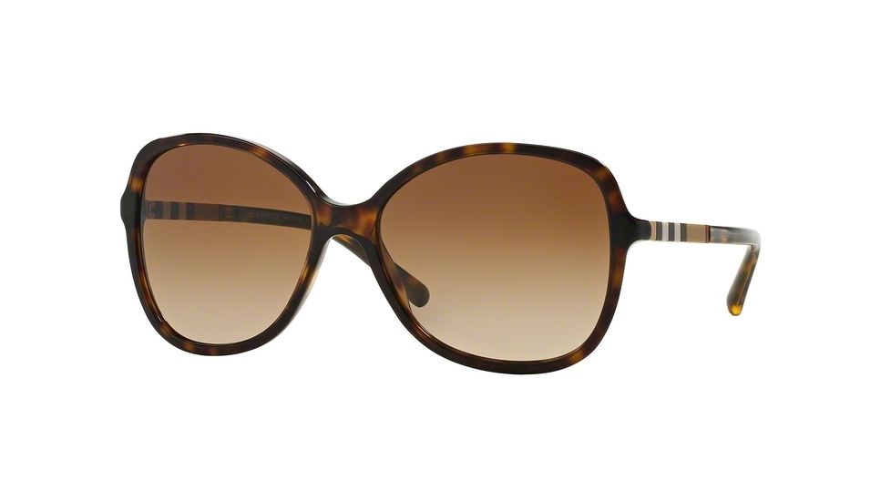 Burberry BE4197 Bifocal Prescription Sunglasses BE4197-300213-58 - Lens Diameter 58 mm, Frame Color Dark Havana