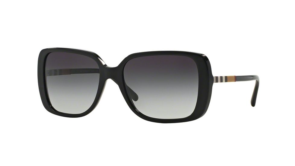 Burberry BE4198 Bifocal Prescription Sunglasses BE4198-30018G-57 - Lens Diameter 57 mm, Frame Color Black
