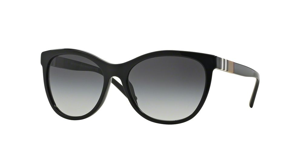 Burberry BE4199 Progressive Prescription Sunglasses BE4199-30018G-58 - Lens Diameter 58 mm, Frame Color Black