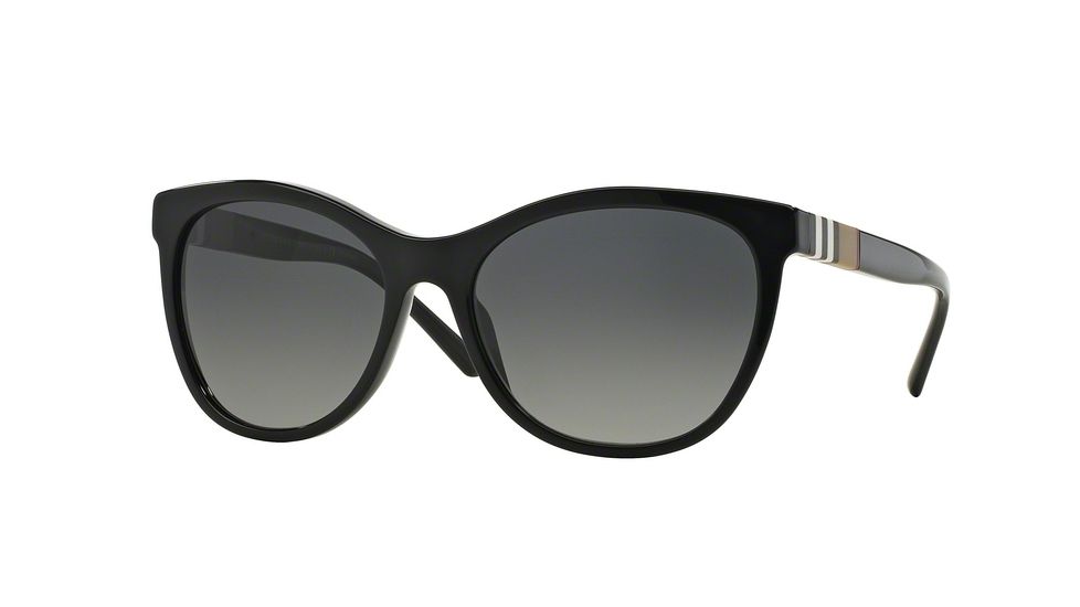 Burberry BE4199 Progressive Prescription Sunglasses BE4199-3001T3-58 - Lens Diameter 58 mm, Frame Color Black