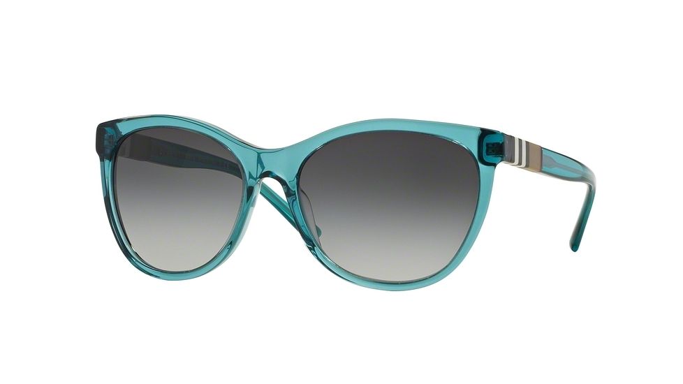 Burberry BE4199 Progressive Prescription Sunglasses BE4199-35428G-58 - Lens Diameter 58 mm, Frame Color Green