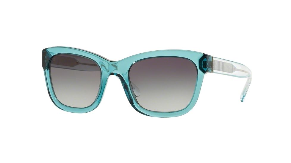 Burberry BE4209 Progressive Prescription Sunglasses BE4209-35428G-52 - Lens Diameter 52 mm, Frame Color Turquoise