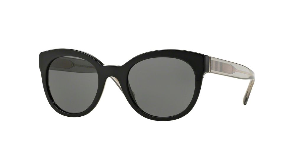 Burberry BE4210 Progressive Prescription Sunglasses BE4210-300187-52 - Lens Diameter 52 mm, Frame Color Black