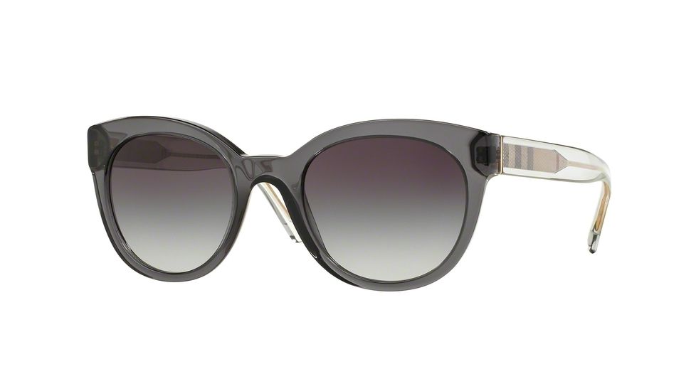 Burberry BE4210 Progressive Prescription Sunglasses BE4210-35448G-52 - Lens Diameter 52 mm, Frame Color Dark Grey
