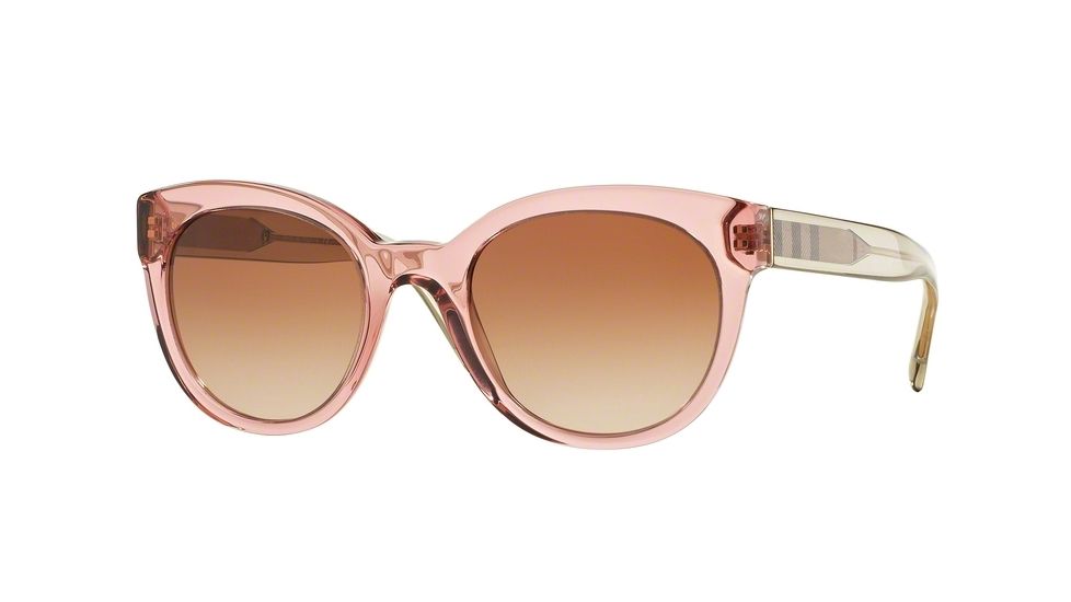 Burberry BE4210 Progressive Prescription Sunglasses BE4210-356513-52 - Lens Diameter 52 mm, Frame Color Pink